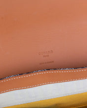 Load image into Gallery viewer, Goyard Grand Bleu MM Side Bag Black and Tan Paris Brand Stamp