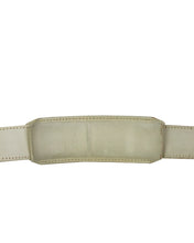 Load image into Gallery viewer, Goyard Grand Bleu MM White Side Bag Strap Underside 