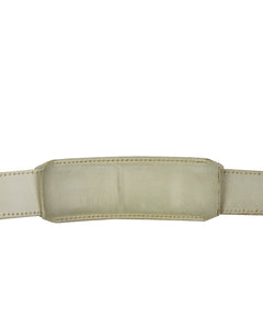 Goyard Grand Bleu MM White Side Bag Strap Underside 