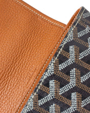 Load image into Gallery viewer, Goyard Grand Bleu Pm Black and Tan Goyard Paris Brand Stamp