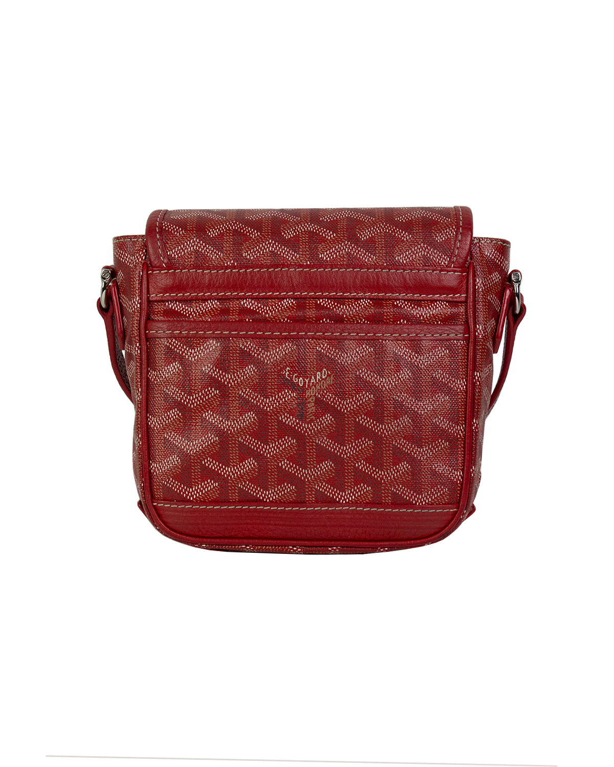 GOYARD CHEVRON BOEING 55 AUTHENTIC Red Graffiti Goyard On Blithe