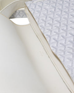 goyard grand blue white MM branding stamp