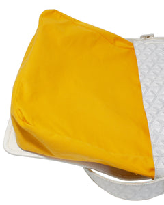 goyard grand blue white MM inside lining back