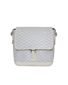 Goyard Grand Bleu Messenger Goyardine PM Grey - US