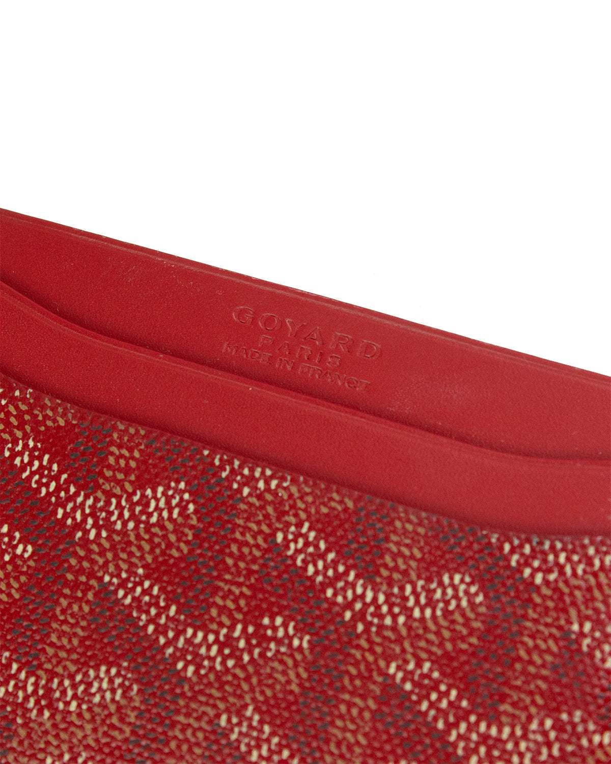 Goyard Saint Sulpice Red Card Holder