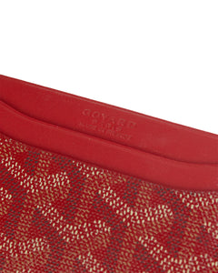 Goyard Saint Sulpice Burgundy Card Holder – eightonethree.