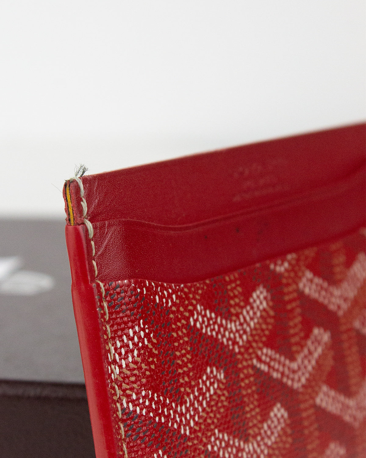 Goyard Saint Sulpice Burgundy Card Holder – eightonethree.