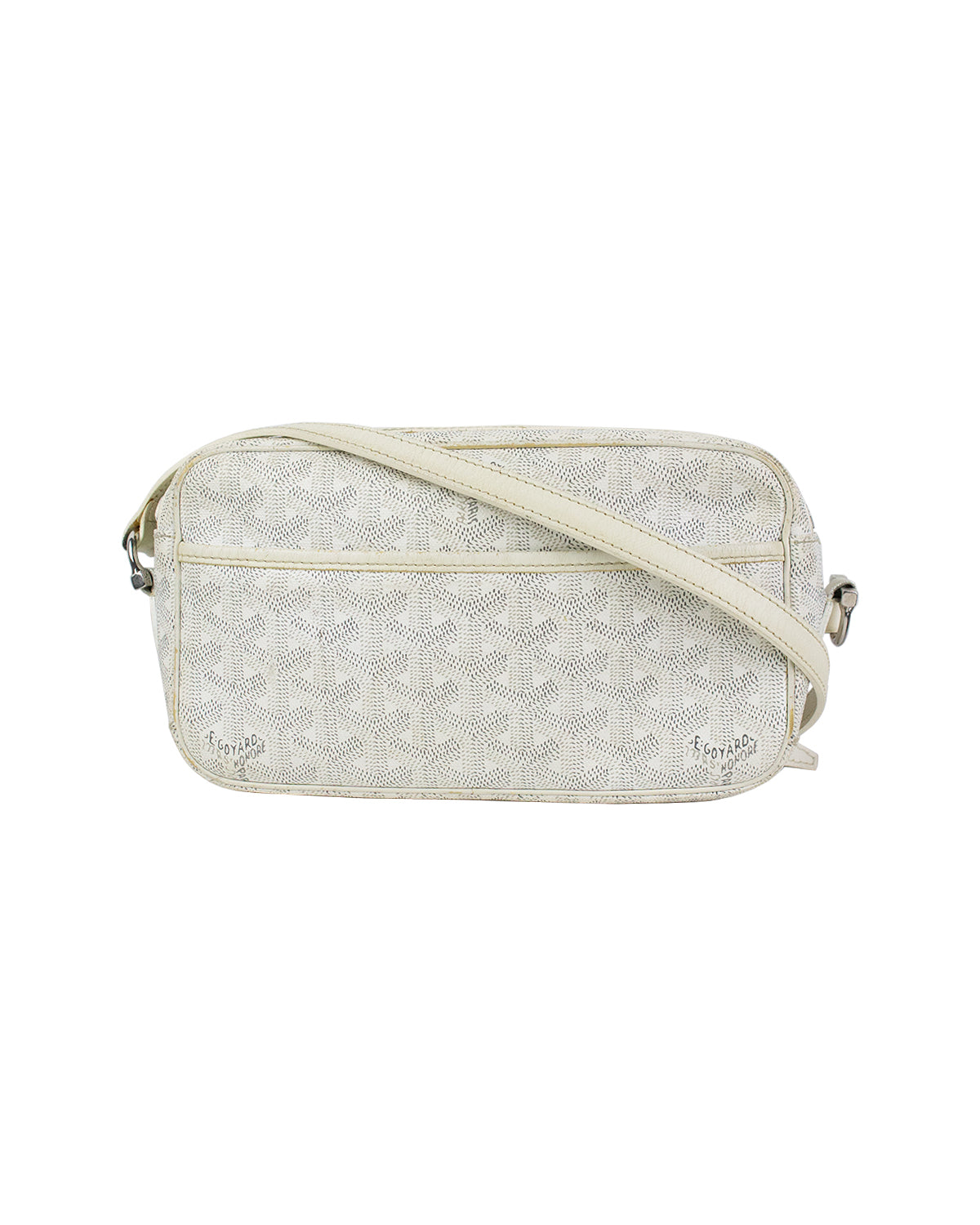 Goyard White Cap Vert Crossbody Bag Coachella Outfit Inspo