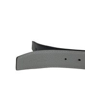 Load image into Gallery viewer, Hermes Belt Black and Grey Reversible Serial Code