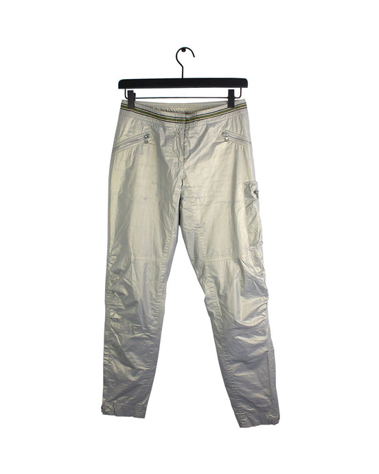 Prada shimmer cargo pants front
