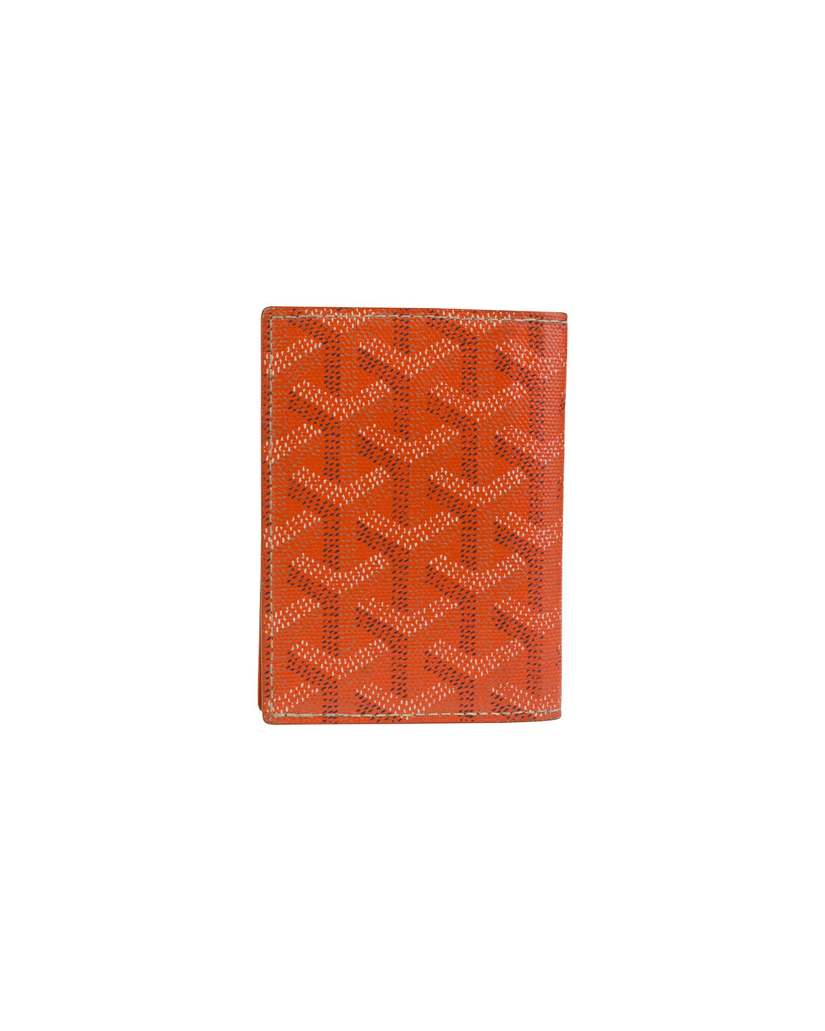 goyard wallet orange
