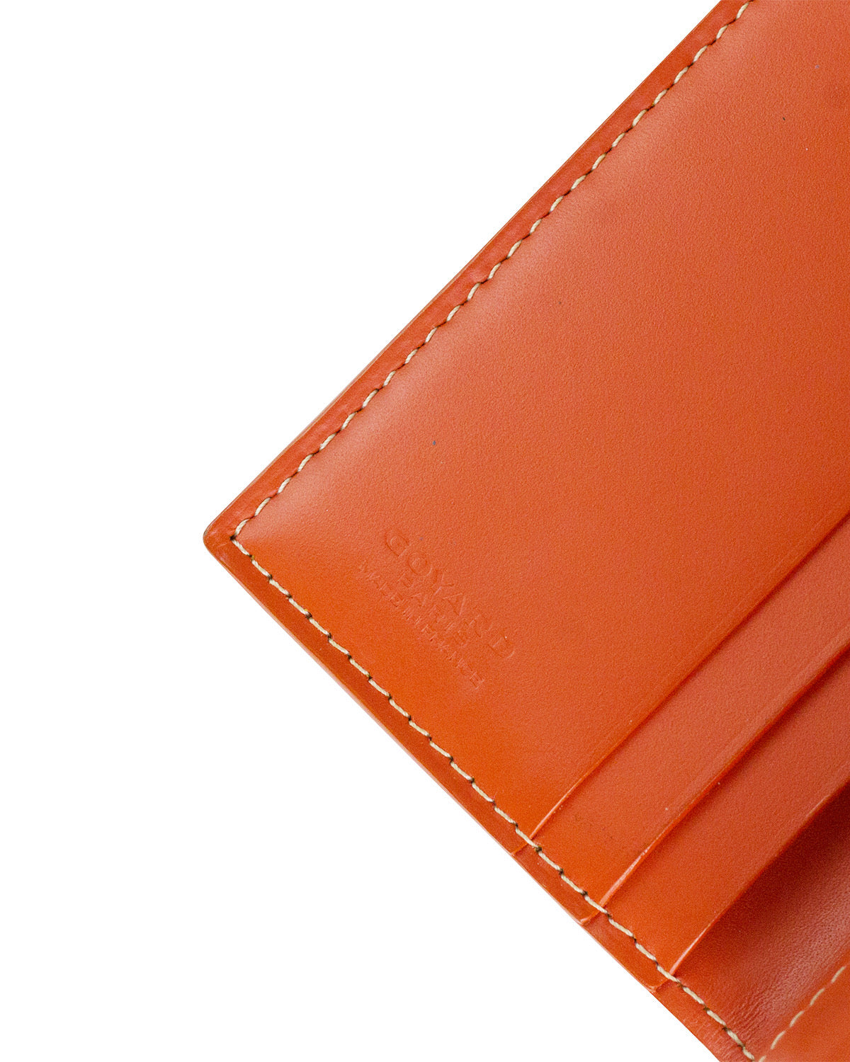 Goyard Card Holder Wallet Orange