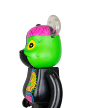 Load image into Gallery viewer, Bearbrick x Kaws Black Dissected Companion