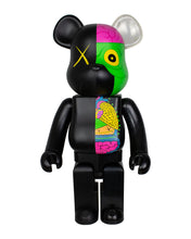 Load image into Gallery viewer, Be@rbrick x Original Fake Kaws Black Dissected 1000% Companion