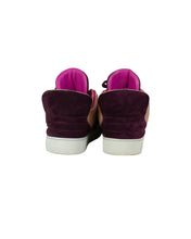 Load image into Gallery viewer, Louis Vuitton x Kanye West Patchwork Dons Size LV 6.5 Back View 