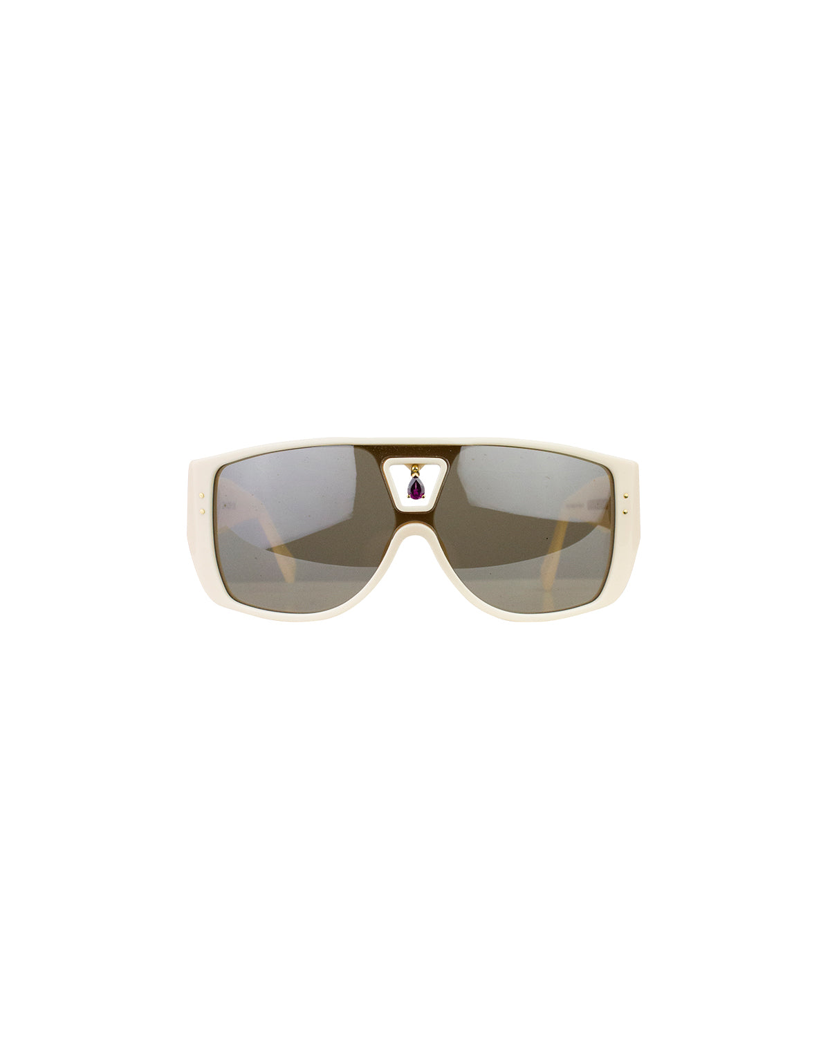 Louis Vuitton FW06 Cream Bindi Shades - Ākaibu Store