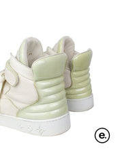 Load image into Gallery viewer, Louis Vuitton Kanye West Creme Jaspers Size LV 8.5 Back Detail eight one three logo