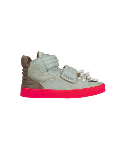 Used Louis Vuitton Kanye West Jaspers LV Sz 7 US 8 Patchwork Zen Grey Pink  Yeezy