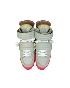Louis Vuitton Kanye West Patchwork Jaspers Size LV 7.5 Front