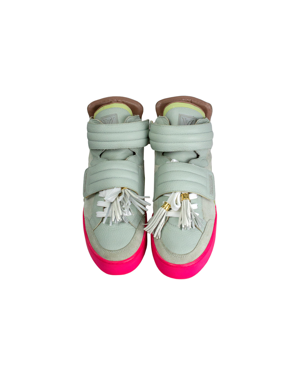 Kanye West X Louis Vuitton Jasper 'Patchwork' - Louis Vuitton - YP6U6PMI -  zen grey/pink