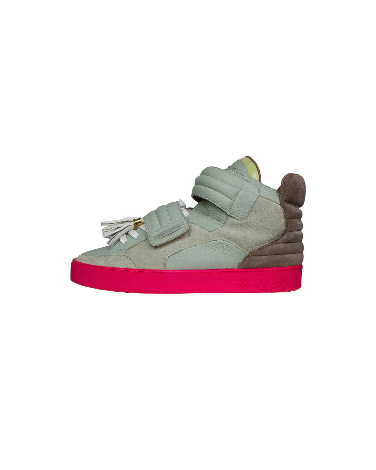 Louis Vuitton Jaspers Kanye Patchwork Grey/Pink - Mens, Size 13