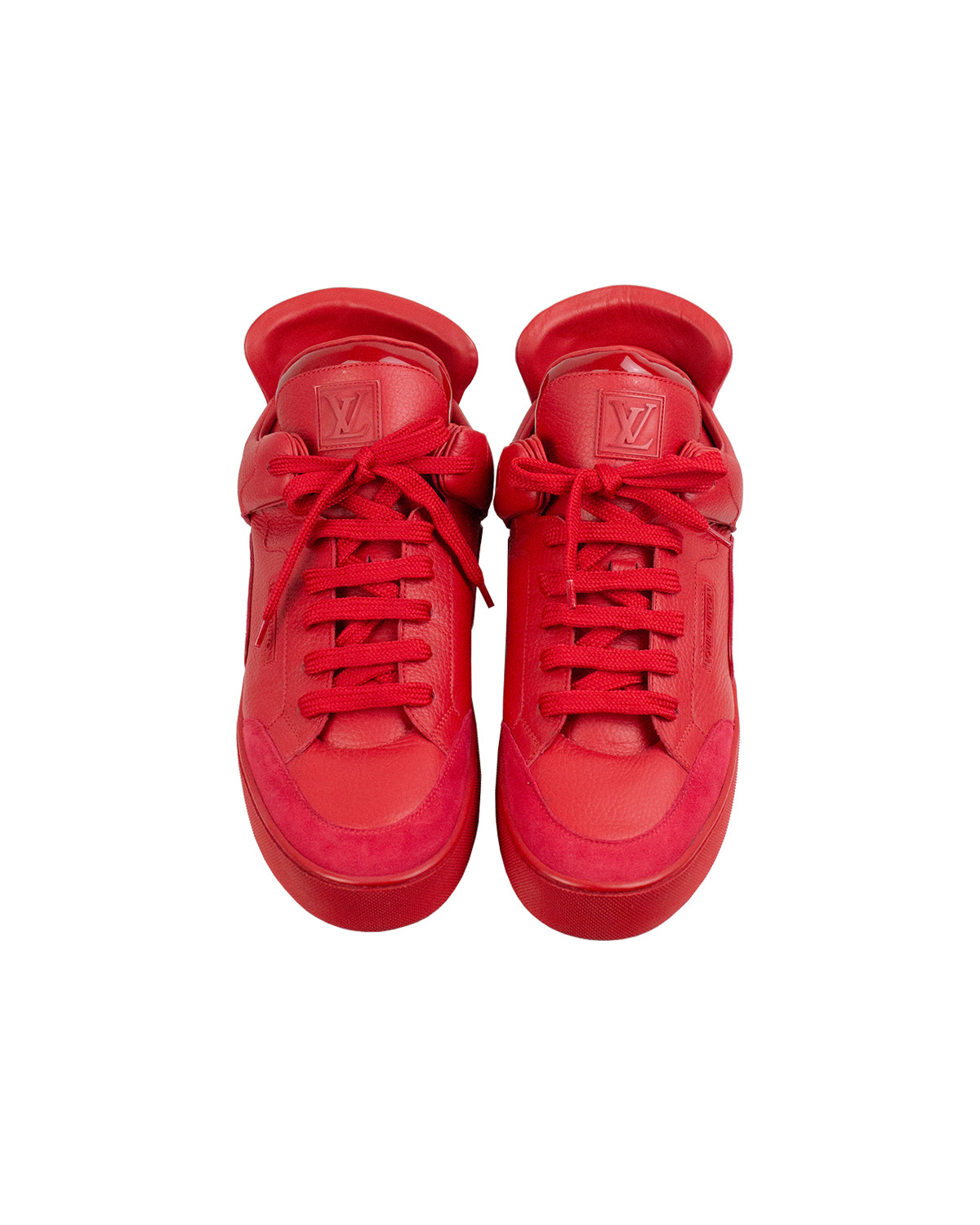 Buy Louis Vuitton × KANYE WEST DONS SNEAKER RED Kanye West Dons