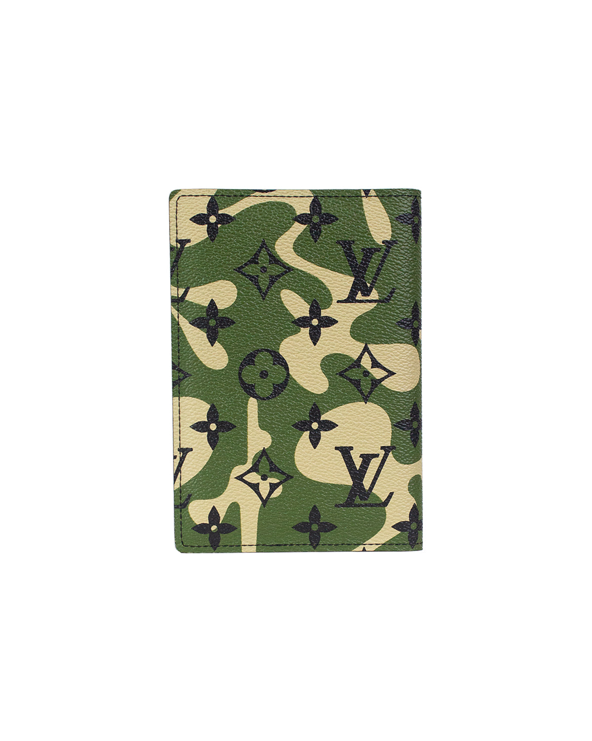 Louis Vuitton Takashi Murakami Monogramouflage Passport Cover