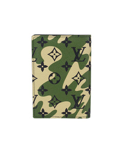 Louis Vuitton Takashi Murakami Passport Holder Back Side 