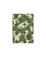 Load image into Gallery viewer, Louis Vuitton Takashi Murakami Monogramouflage Passport Holder Back