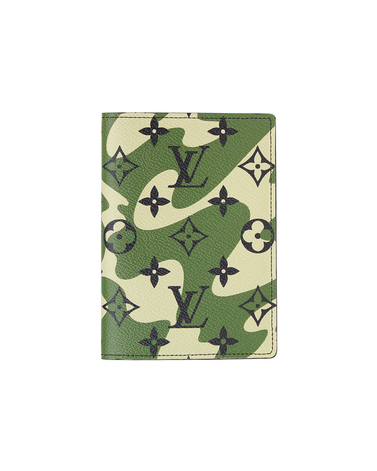Louis Vuitton Takashi Murakami Monogramouflage Passport Holder 