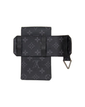 Load image into Gallery viewer, Louis Vuitton 35mm Utility Belt Monogram Eclipse Back