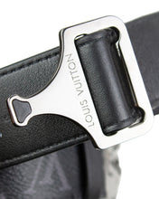 Load image into Gallery viewer, Louis Vuitton 35mm Utility Belt Monogram Eclipse Buckle Detail