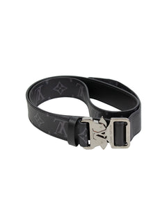 Louis Vuitton 35mm Utility Belt Monogram Eclipse 90cm 