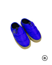Load image into Gallery viewer, Maison Martin Margiela Blue Puffer Sandals Size 42 eight one three logo
