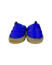 Load image into Gallery viewer, blue margiela puffer sandals size 45 front