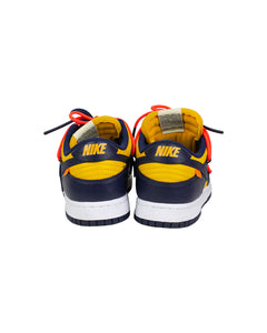 Nike Off White Michigan Dunks Size 8 Back