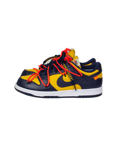 Nike Off White Michigan Dunks Size 8 Left Side 