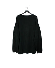 Load image into Gallery viewer, Raf Simons Redux Kollaps Sweater Black Peter De Potter Back