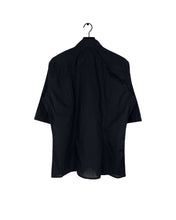 Load image into Gallery viewer, Raf Simons Shoulder Pin Shirt Black 2002 Archive Back