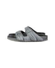 Load image into Gallery viewer, Rick Owens x Birkenstock Grey Arizona Sandals Left Side 