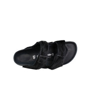 Load image into Gallery viewer, Rick Owens x Birkenstock Arizona Sandals Black Fur Size 43 Inside Stamp