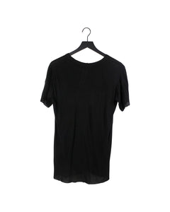 Rick Owens Black T Shirt Back 