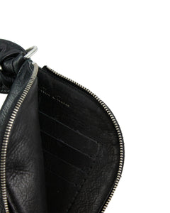 Rick Owens Black Lanyard Strap Wallet Inside Stamp