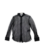 Load image into Gallery viewer, Saint Laurent Glitter Sheer Shirt Front 