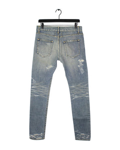 Saint Laurent Little Crash Denim 30 FW/2013 Back