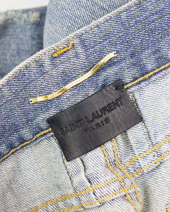 Saint Laurent Chain Denim Women s Size 28 eightonethree
