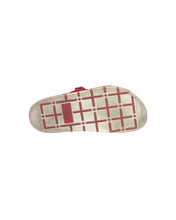 Load image into Gallery viewer, Visvim Christo Red Glen Check Stripe Sandals Right Bottom 
