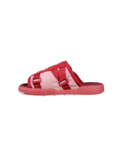 Load image into Gallery viewer, Visvim Christo Red Glen Check Stripe Sandals Right Inside