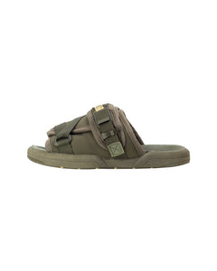 Visvim Christo SS 14 Olive Sandals Left Side 