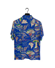 Load image into Gallery viewer, Wacko Maria Guilty Parties Blue 2014 Brazil Shirt Back